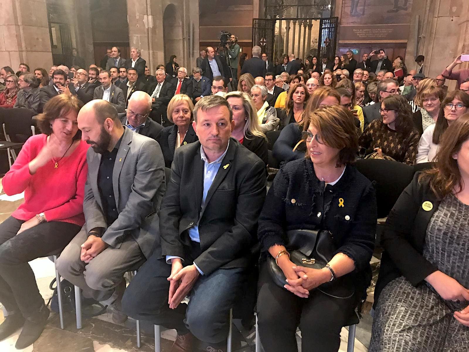 30 d’octubre de 2018. Barcelona. Presentació del Consell de la República.